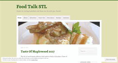 Desktop Screenshot of foodtalkstl.com